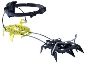 DYNAFIT MEZZALAMA CRAMPON - Steigeisen für Bergsteiger:innen: Mit nur 395 g ein super leichtes Hybrid-Rennsteigeisen, ideal für technische Gipfelstürme und vereiste Passagen.