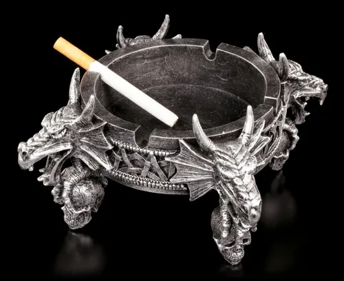 Aschenbecher Grau von Figuren Shop