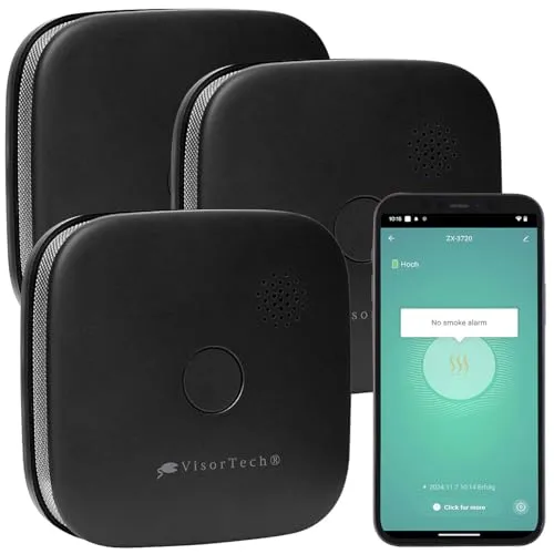 VisorTech Rauch- & Kohlenmonoxidmelder von VisorTech