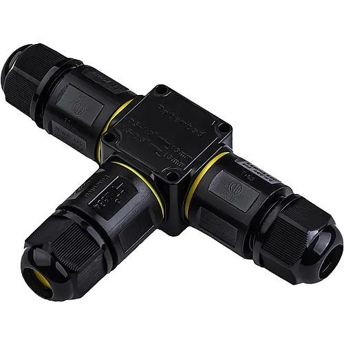 EGB T-Schnell-Verbindungsmuffe IP68, 3polig 0,5-2,5mm²