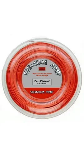 Signum Pro Tennissaite Poly Plasma orange 100m Rolle in orange von Signum Pro