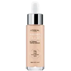 LOral Paris True Match Nude Plumping Tinted Serum Serum fr Einigung des farbigen Hauttones 0.5-2 Very Light 30 ml
