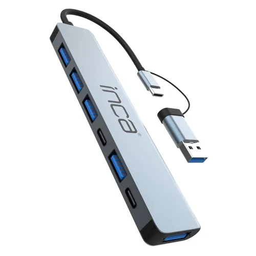 INCA Adapter IUTP-7T USB C/A 5Gbit/s von INCA