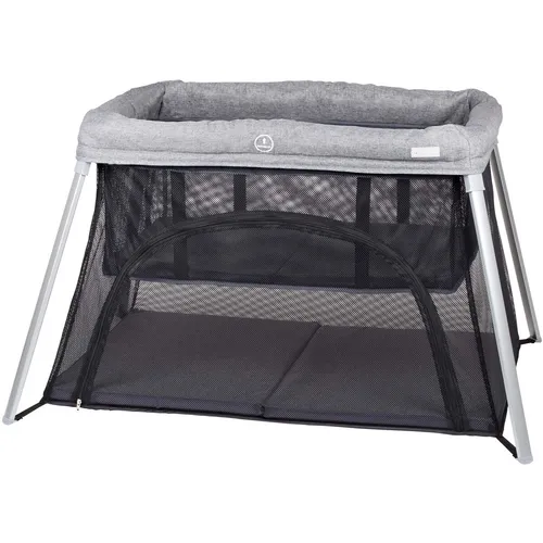 BabyGo Baby-Reisebett Dreams II, grau in grau von BabyGo