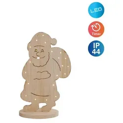 näve LED Dekoobjekt Santa