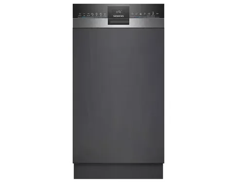 SR53ES24KE Teilintegrierter Geschirrspüler 45 cm in silber von Siemens