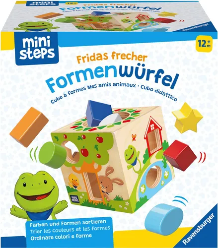 Ravensburger ministeps Fridas frecher Formenwürfel 04581 von Ravensburger