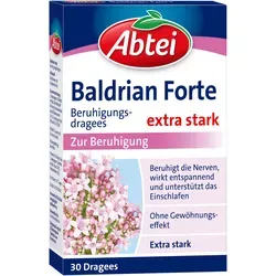 Produktbild Abtei Baldrian Forte Beruhigungsdragees 30 ST