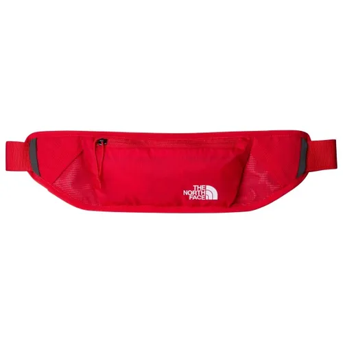 The North Face Sunriser Gürtel - Praktischer Laufgürtel in Rot - Gürteltaschen für Läufer, der Sunriser Gürtel bietet bequemen Halt für deine Essentials während des Trainings.