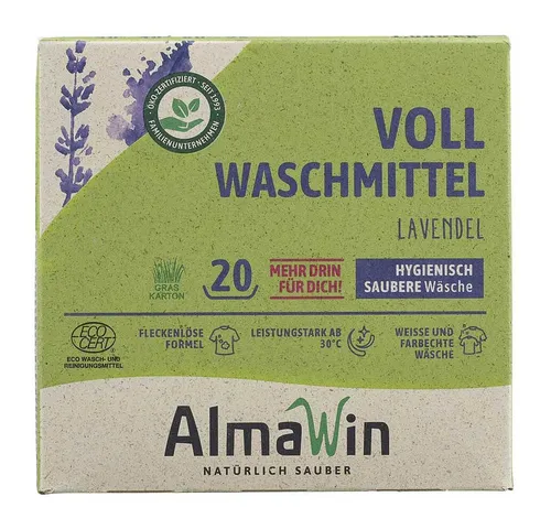Almawin Vollwaschmittel - Pulver 1,08Kg Vollwaschmittel