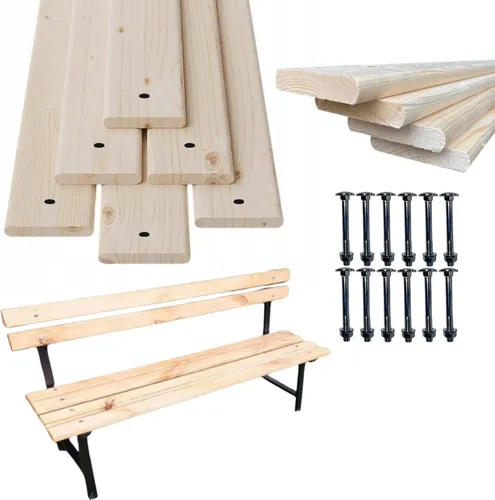 Anwicar Bretter für Gartenbank 6 Stück von Anwicar