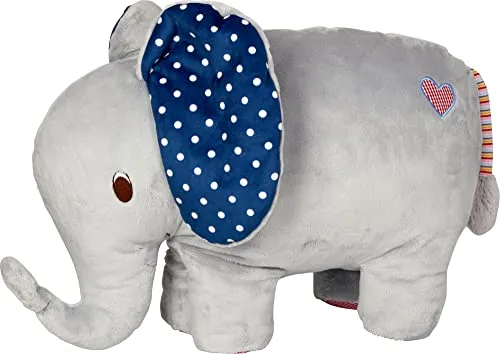 Kuschelkissen Elefant BabyGlück - Weiches Kuscheltier für Babys - Kuscheltiere - Elefanten-Kuschelkissen von BabyGlück, spendet Geborgenheit beim Einschlafen und ist ideal für kleine Kinderhände.