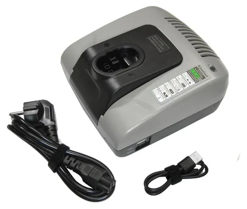 Trade-Shop Ladegerät 7,2V-24V Ni-MH Ni-Cd kompatibel mit Bosch 207335437 207335587 207335082 207335097 207335216 207335532 207335533 210909013, Skil 92931