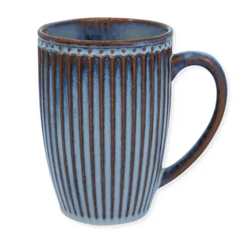 Greengate Jumbo Becher ALICE OYSTER BLUE Blau 500 ml Kaffeebecher Everyday