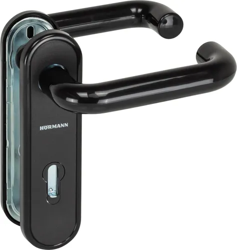 HÖRMANN Drückergarnitur für FH-Türen - Ersatzgarnitur für FH-Türen, sorgt für zuverlässige Sicherheit und einfache Handhabung bei Türöffnungen.