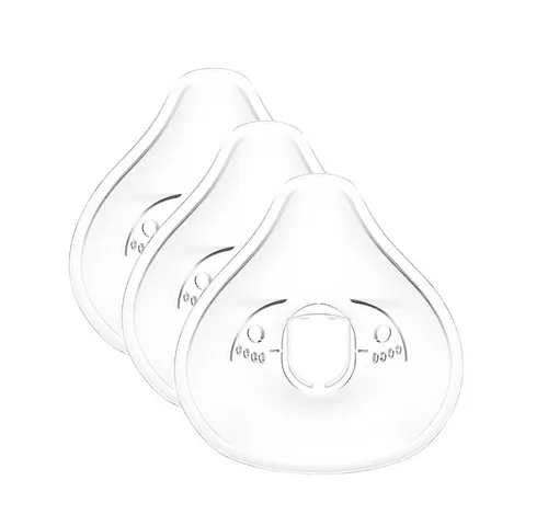 IEA Medical Inhalationsgerät Zubehör Inhalationsmasken Erwachsene - 3er Set für IEA Medical Inhalator, Inhaliermasken für Erwachsene, Kompatibel mit IEA Medical Inhalator