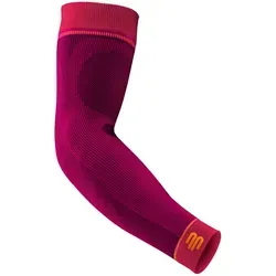 Bauerfeind Compression Arm Sleeve - Pink, Größe M - Bandagen für optimale Leistung und Regeneration, fördert die Durchblutung und bietet extra Komfort durch weiche Ellenbeugen.