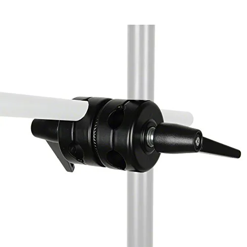 Walimex 16337 2-fach Klemme - Stative, ideal für die Befestigung an Rohren bis 25mm Durchmesser, mit bombensicherem Halt und einfacher Montage.