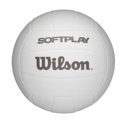 WILSON AVP Soft Play Volleyball, Offizielle Größe, Weiß von Wilson