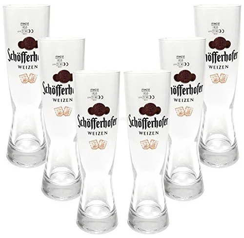 Schöfferhofer Weizen Bierglas Set von Schöfferhofer