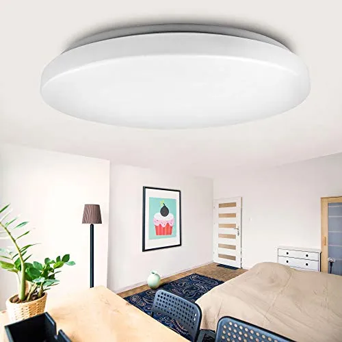 Maxkomfort LED Deckenleuchte GALA-R 32W rund Deckenlampe 4000K Neutralweiß Modern und schlicht