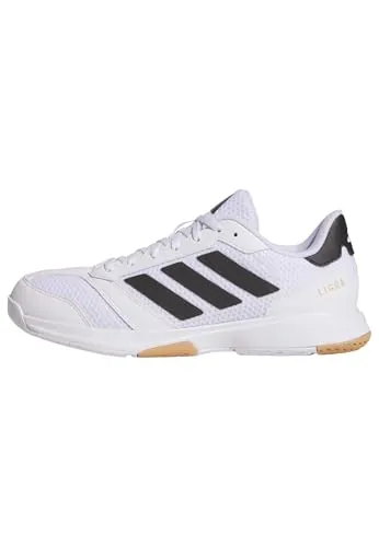 adidas Damen Ligra 8 - Indoor Schuhe für besten Komfort - Damen-Hallenschuhe mit atmungsaktivem Obermaterial und abriebfestem Adituff Zehenbereich für optimale Leistung. Ideal für Sportarten in der Halle.