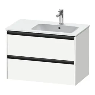 Duravit Ketho.2 Waschtischunterbau wandhängend mit 2 Schubkästen