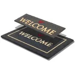 Astra Rutschfeste, Grau, Textil, 40x60 cm, Teppiche & Böden, Fuß & Stufenmatten, Fußmatten und Schmutzfangmatten