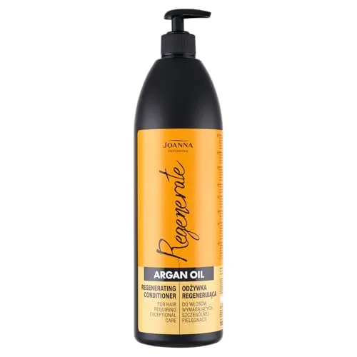 Joanna Professional Arganöl-Conditioner - Conditioner für Luxus-Pflege - natürliche Inhaltsstoffe - Professionelles Arganöl-Conditioner für Haarwachstumstherapie - 1000 g
