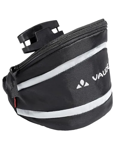 VAUDE Tool Led Fahrradtasche - Klimaneutrale Fahrradtasche mit Hauptfach, Werkzeugfach und reflektierendem Logo für bessere Sichtbarkeit. OSRAM-ready, erweiterbar mit LED Lichtleiter-Set.