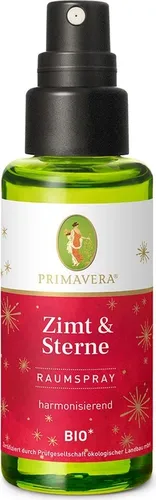 Primavera Zimt & Sterne Raumspray bio 50 ml von PRIMAVERA