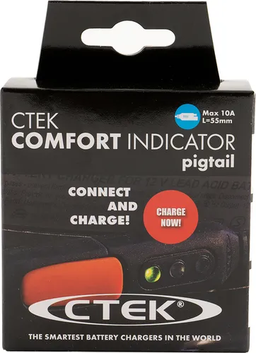 Ctek Comfort Indicator Pigtail mit Batteriestandsanzeige (G4-80)