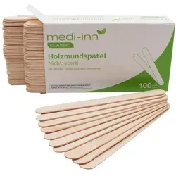 Medi-Inn Mundspatel aus Holz 50 x 100 = 5000 Stück