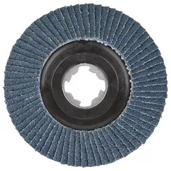 Lamellenschleifteller gekröpft X-Lock Aufnahme Bosch Ø 115 mm, K40