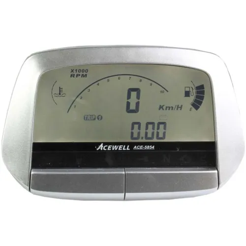 Geschwindigkeitsmesser Digitaler Tachometer ACE-5854 mit Drehzahlmesser und zahl