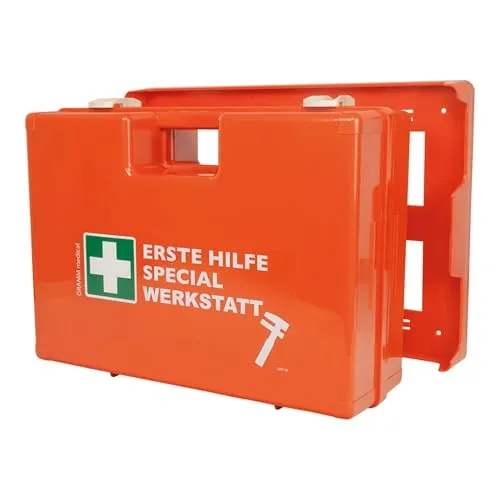 Gramm-Medical Erste-Hilfe-Koffer Special in orange von ACTIOMEDIC