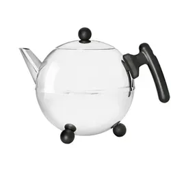 Bredemeijer Tee-Kanne Duet Bella Ronde in silber von Bredemeijer