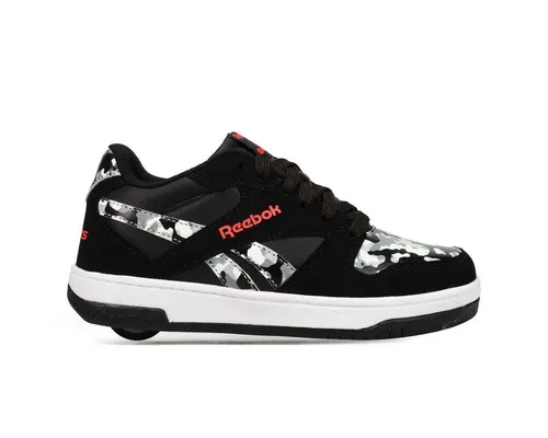 Heelys Rollschuhe x REEBOK BB4500 Low – Schwarz, 31 EU - Stylische Sneaker mit einer Rolle pro Schuh für ultimativen Fahrspaß. Ideal für Kinder und Jugendliche, die gerne aktiv sind und Spaß an Bewegung haben. Perfekt für Freizeit und sportliche Aktivitäten.