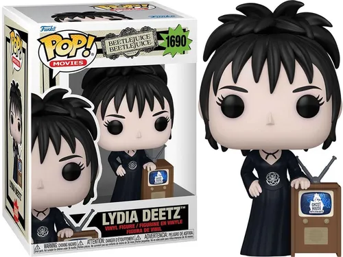 Funko Pop! Movies: Beetlejuice - Lydia Deetz Vinyl-Sammelfigur, ca. 9,5 cm groß, perfektes Geschenk für Beetlejuice 2 Fans und Sammler