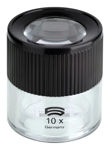 Schweizer Standlupen Basic-Line 10x D30 mit Skala - 33300 - Lupen mit 10-facher Vergrößerung und integrierter Skala, ideal für präzise Detailarbeit und Hobbyanwendungen.