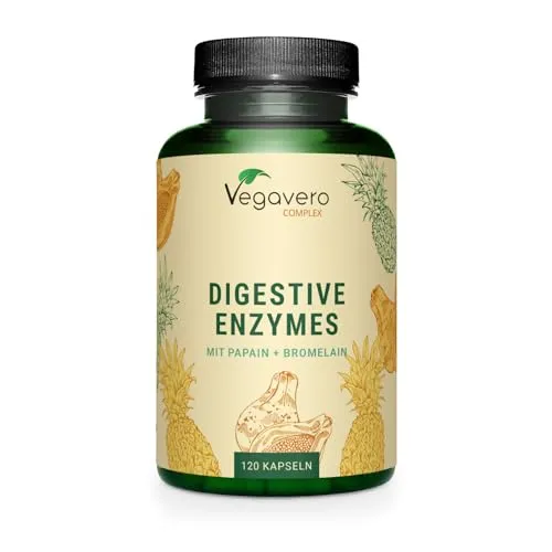 Vegavero® Enzym Komplex | Natürliche Verdauungsenzyme