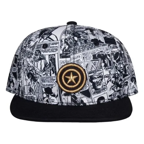 Marvel The Avengers Baseball Cap Captain America - Stylischer Baseball Cap mit Captain America Design, ideal für Fans und modebewusste Träger. Hochwertige Materialien sorgen für einen angenehmen Tragekomfort.