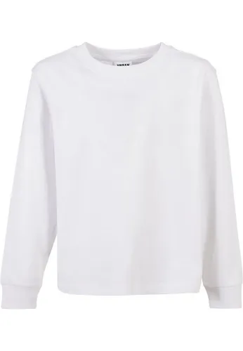 Urban Classics Herren Boys Boxy Heavy Longsleeve White, 122/128