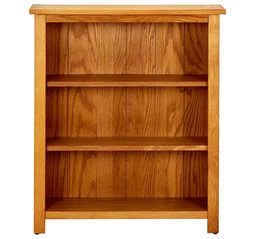 furnicato Bücherregal aus massivem Eichenholz 70x22,5x82 cm Braun, 1-tlg.