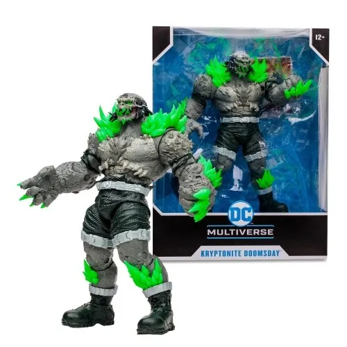 DC Multiverse Megafig Actionfigur Kryptonite Doomsday 30 cm - Actionfigur aus dem DC Multiverse mit 22 beweglichen Teilen für optimale Posierbarkeit. Inklusive Sammelkarte und Ausstellungsstandfuß, perfekt für Sammler und Fans!