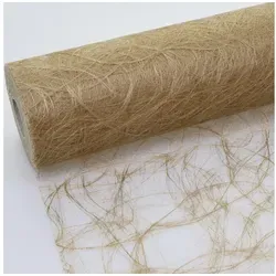 Deko AS Tischläufer Sizoweb Tischläufer in gold von DEKO AS