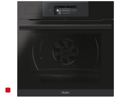 Haier HWO60SM6TS5BHD Backofen mit Dampfunterstützung - Backofen mit 7 Funktionen und Dampfunterstützung für gleichmäßiges Garen. Chef Panel für verbesserte Luftzirkulation und schnelle Garzeiten. Inkl. 2-fach Teleskopauszug für einfachen Zugriff.