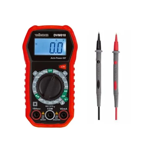 Kompaktes Digitalmultimeter CAT III 600 V
