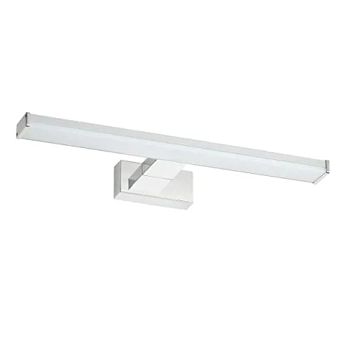 Oktaplex lighting LED Spiegelleuchte Bad BALI W 40cm 8W | Badwandleuchte Spiegellampe Wand 600lm 3000K warmweiß