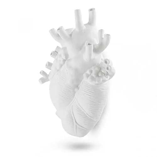 VASO RESINA SELETTI LOVE IN BLOOM GIANT ART 9924 - Vase aus hochwertiger Resina, ideal für frische Blumen oder als stilvolles Dekoelement, das jedes Interieur aufwertet.